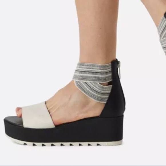 Sorel Shoes - SOREL CAMERON FLATFORM ANKLE STRAP WEDGE SANDAL Sz 7 Coastal Vacation Resortwear